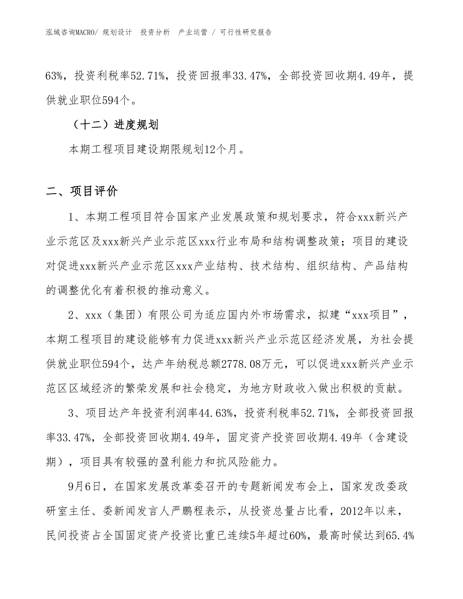 离型纸项目可行性研究报告（模板）_第3页