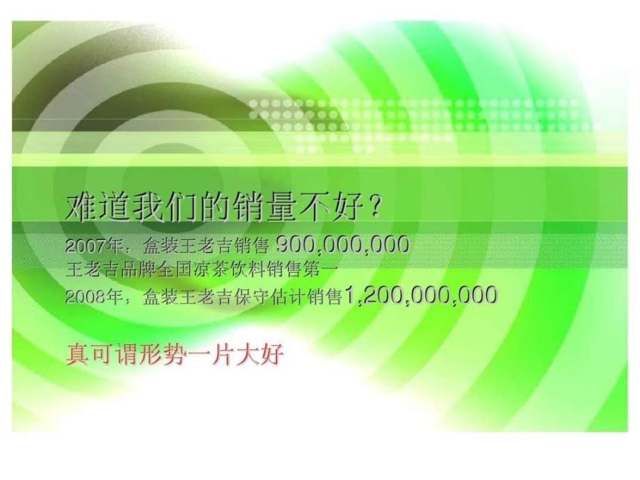 绿色盒装王老吉凉茶2009年品牌推广主题战役策划方案_第5页