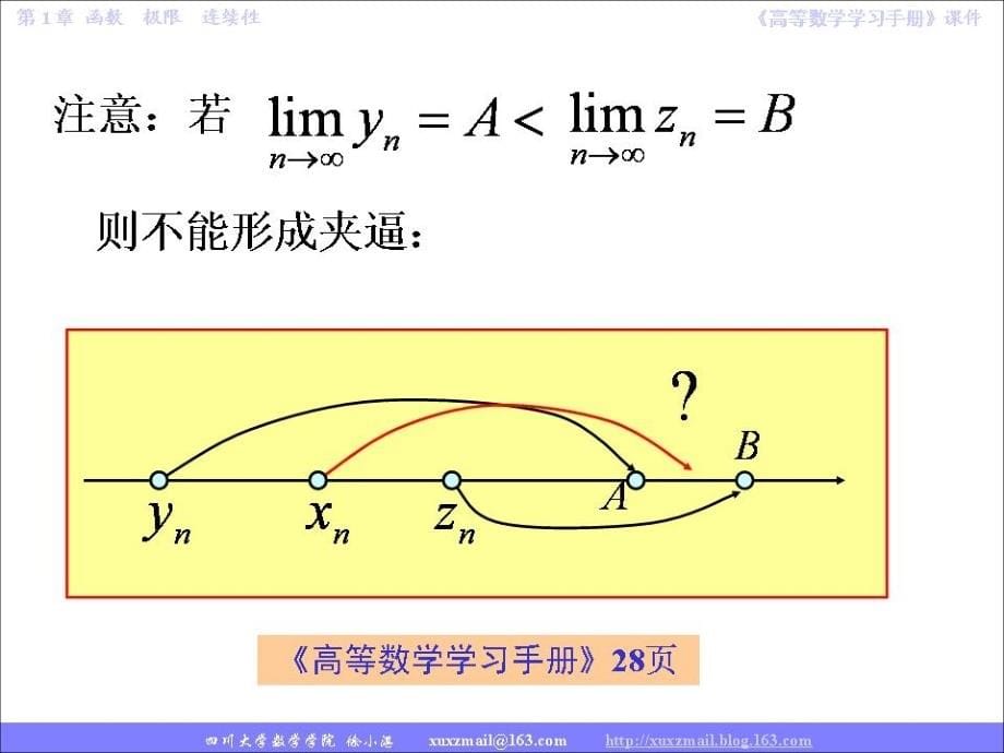 同济大学《高等数学》16节 极限存在准则 两个重要极限_第5页