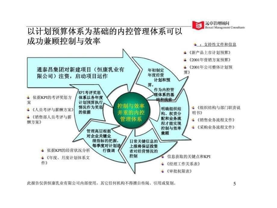 恒康乳业有限公司建立控制与效率并重的内控管理体系_第5页