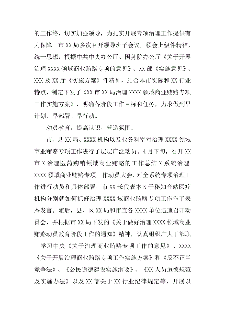 --市医药购销系统治理商业贿赂工作情况报告.doc_第2页