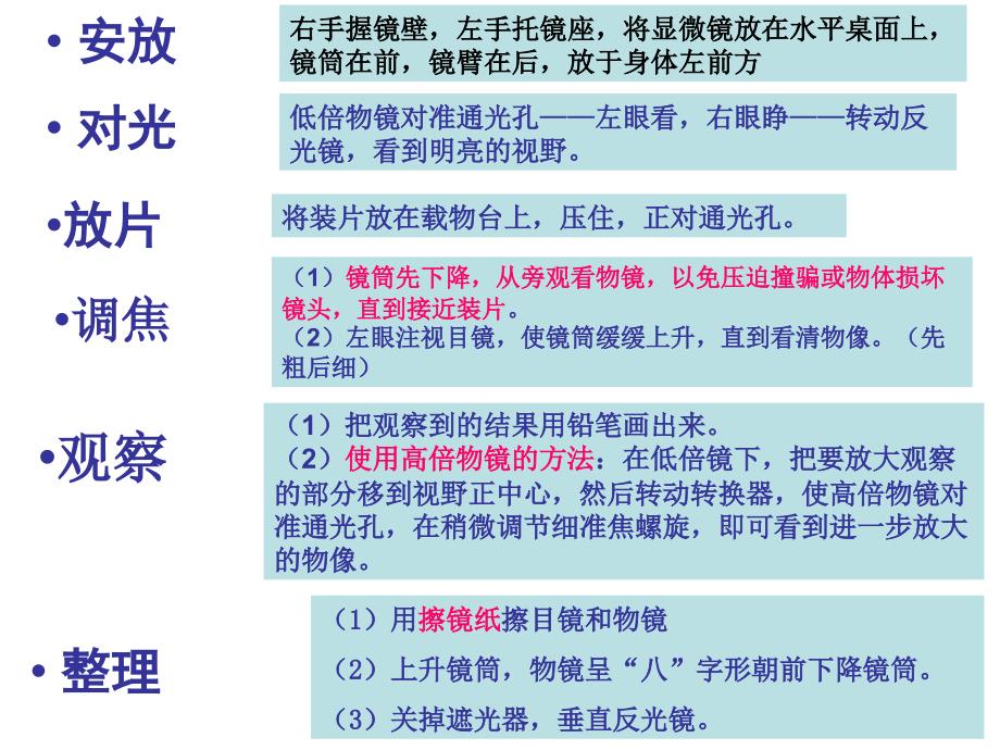 浙教版科学七上教学课件—2.2细胞（第三课时）制作临时装_第4页