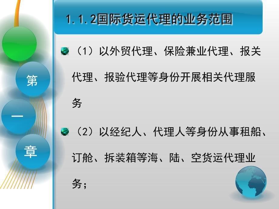 国际货运代理课件 第一章 国际货运代理概述_第5页