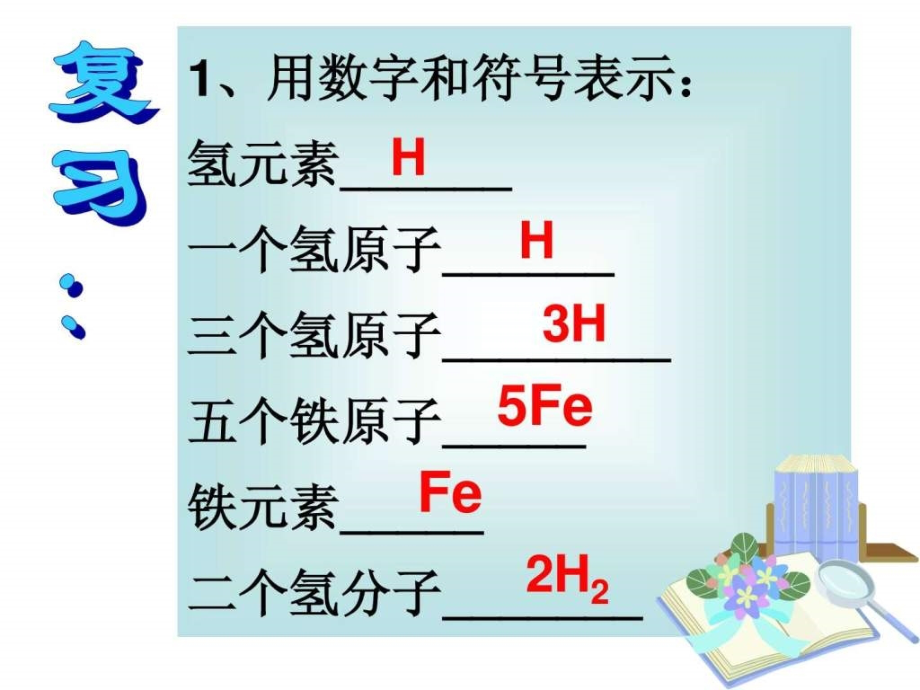 八年级科学元素符号表示的量_第2页