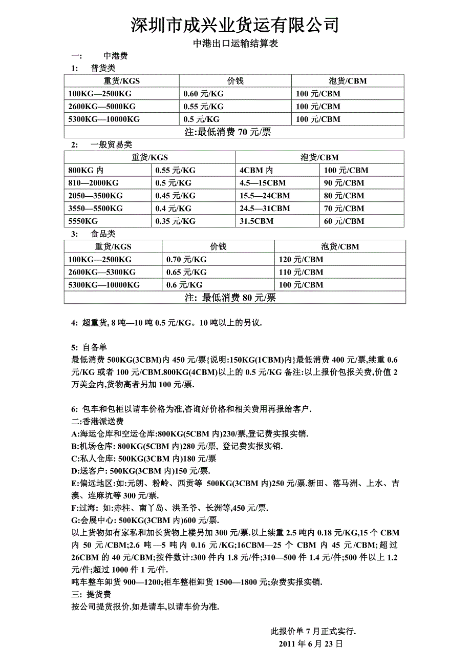 正确报价表3_第1页