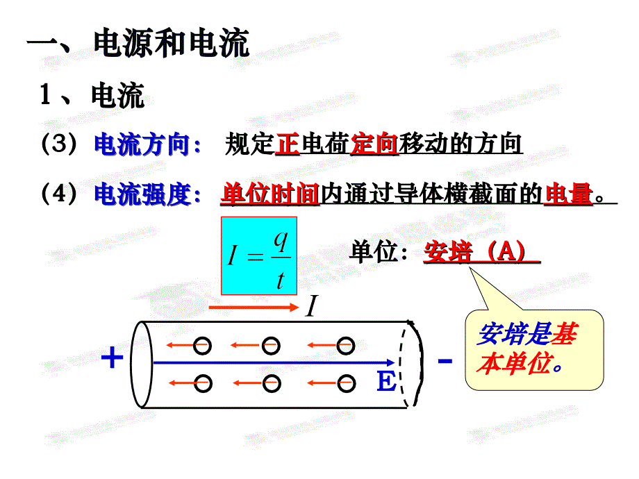 高中物理选修3-1《2.1电流和电源》_第3页