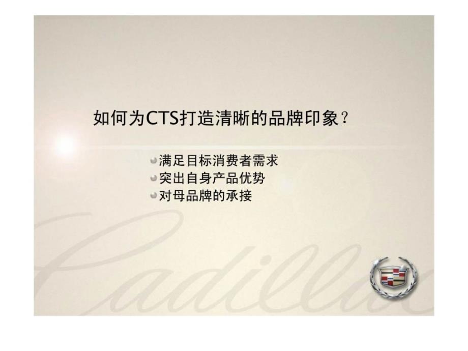 凯迪拉克cts 322上市计划及全年推广计划_第2页