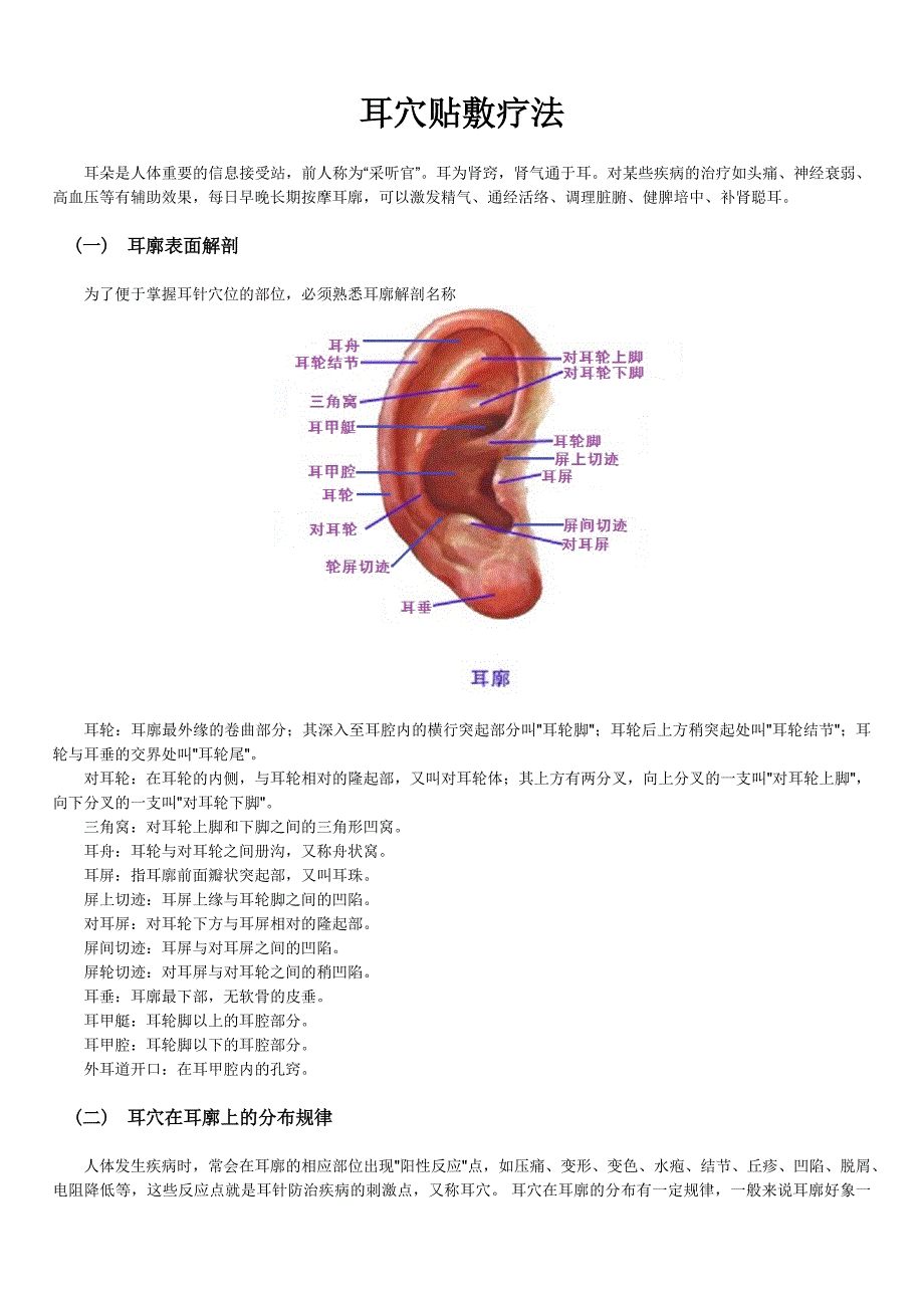 耳穴贴敷疗法_第1页