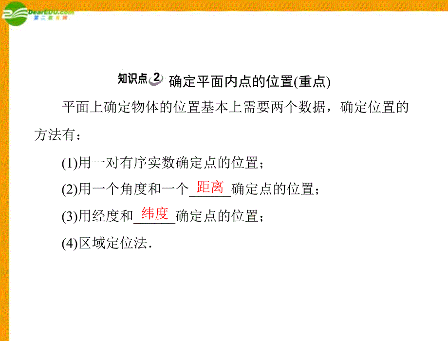 数学第五章1确定位置配套课件北师大版_第3页