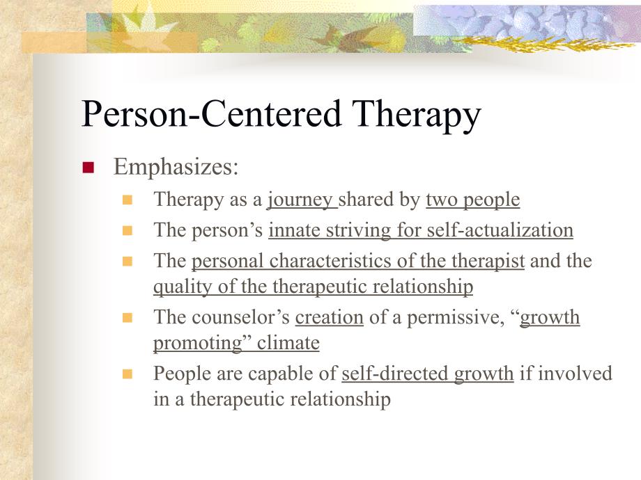 心理咨询与治疗的理论及实践chapter7 person-centered therapy_第4页