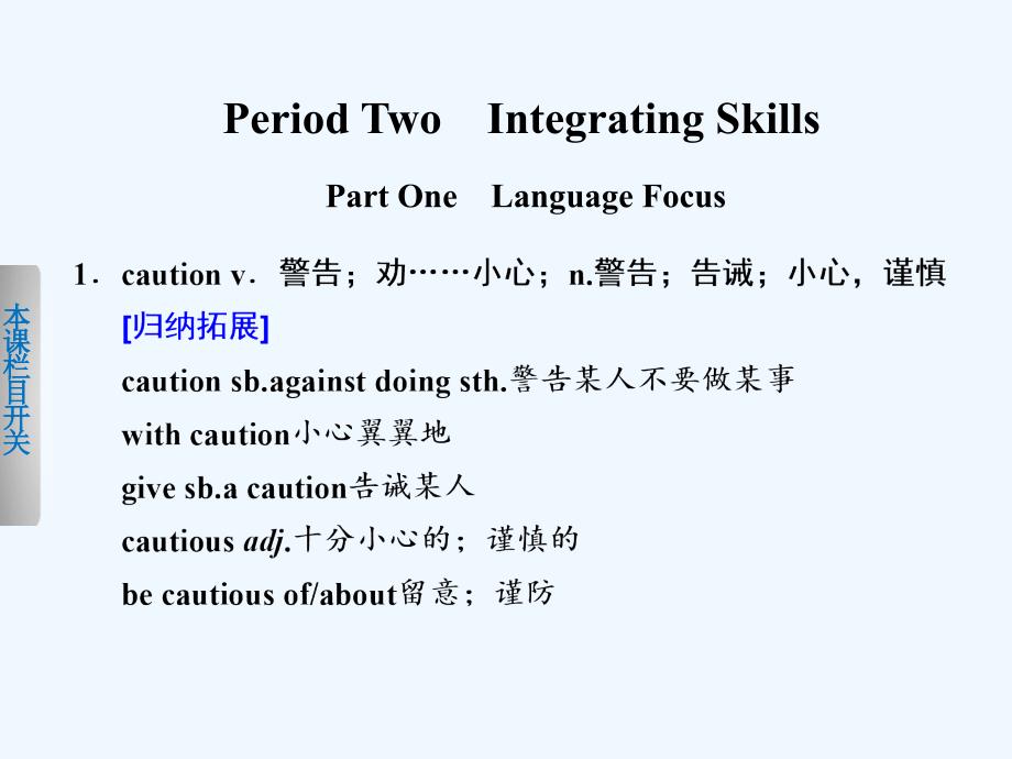 外研版高中英语选修8 module 6《the tang poems》（period two）ppt课件_第1页