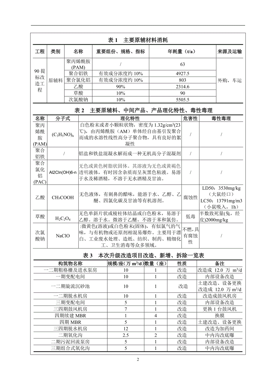 无锡市城北污水处理厂提标改造工程项目环境影响报告表_第3页