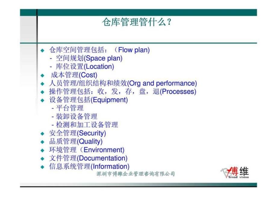 深圳市博维企业管理咨询有限公司：仓库,物料与库存_第4页