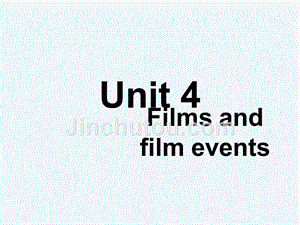 牛津译林版选修八unit 4《films and film events》ppt课件5