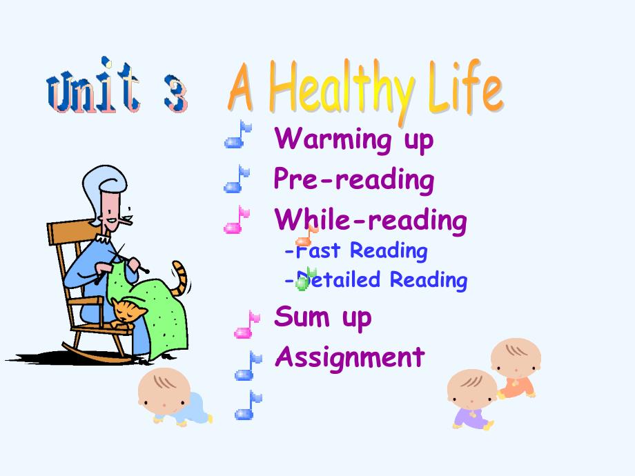 新人教版英语高二上module 6《unit 3 a healthy life》ppt课件之三_第1页