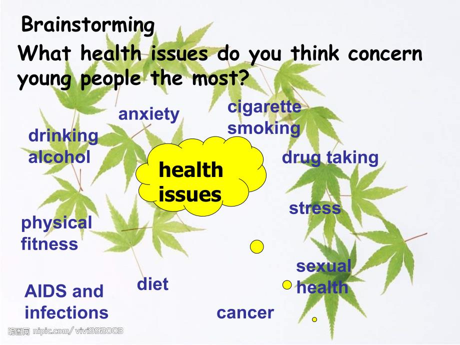 新人教版英语高二上module 6《unit 3 a healthy life》ppt课件之三_第3页