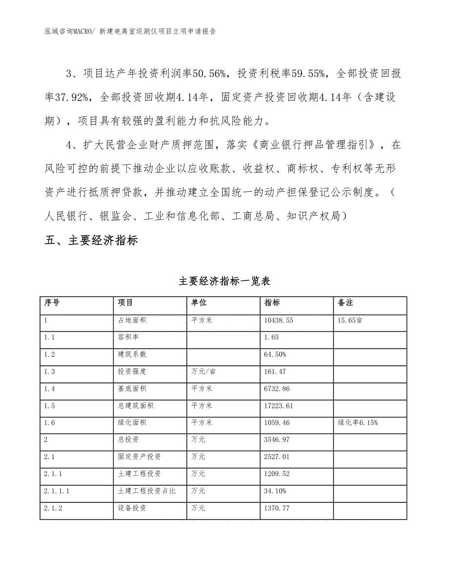 新建电离室巡测仪项目立项申请报告_第5页