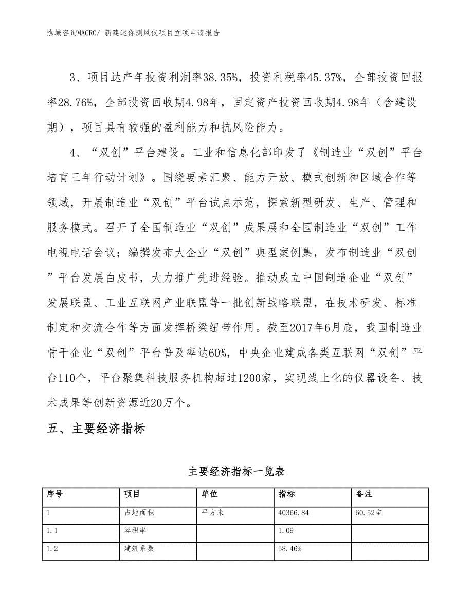 新建迷你测风仪项目立项申请报告_第5页