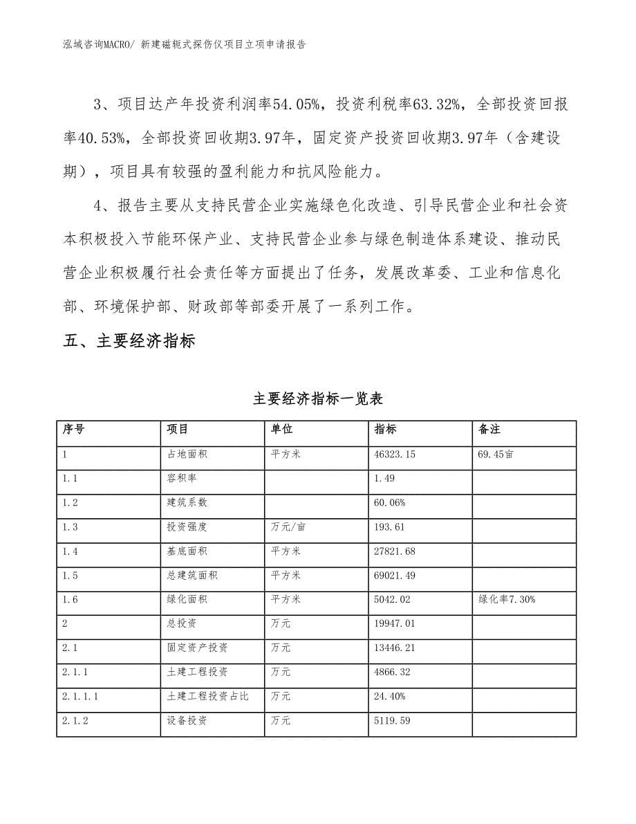 新建磁轭式探伤仪项目立项申请报告_第5页