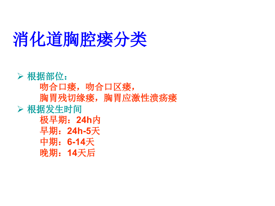 食管癌、贲门癌术后消化道胸腔瘘诊断及治疗_第3页