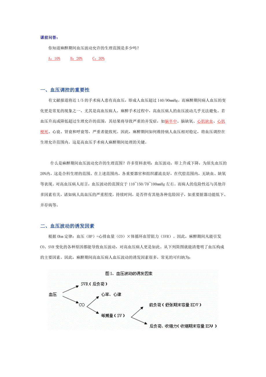 麻醉与血压_第1页