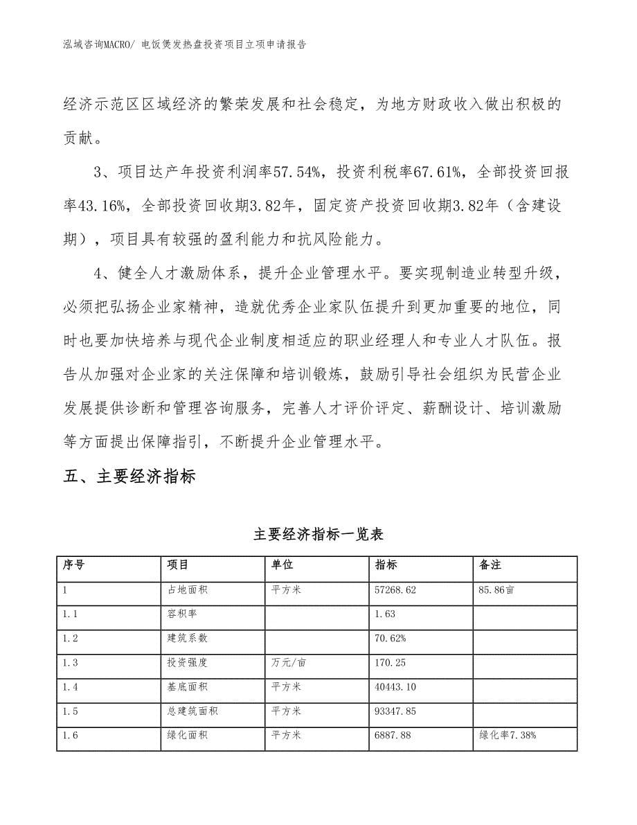 电饭煲发热盘投资项目立项申请报告_第5页