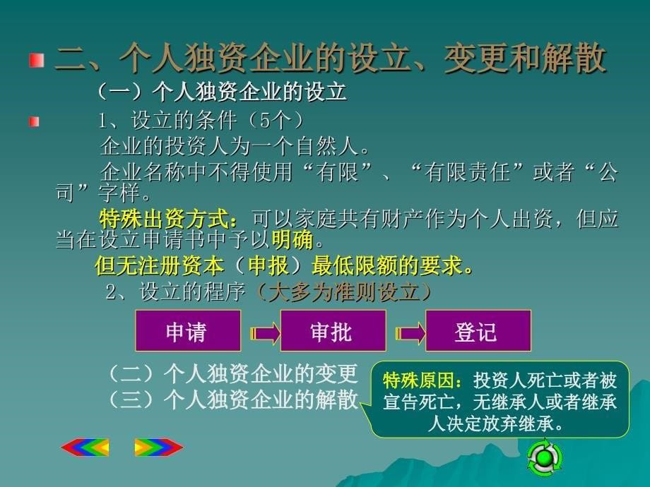 [经济学]个人独资企业与合伙企业_第5页