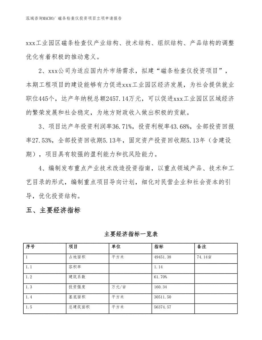 磁条检查仪投资项目立项申请报告 (1)_第5页