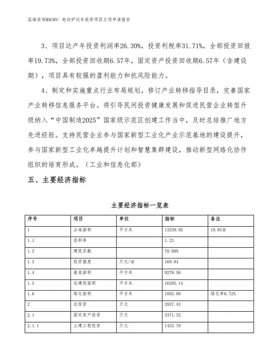 电动铲运车投资项目立项申请报告 (1)_第5页