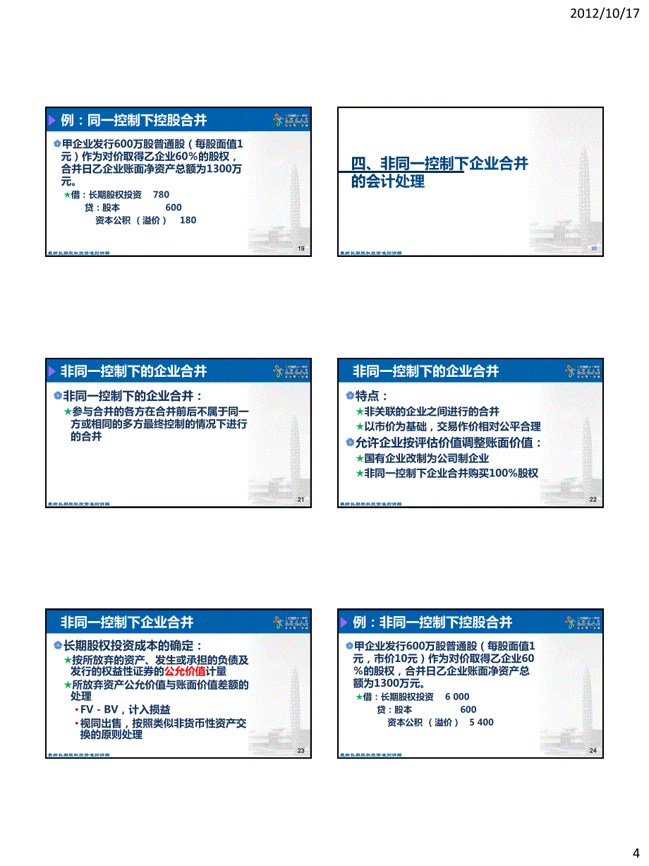 最新长期股权投资准则讲解-讲义_第4页