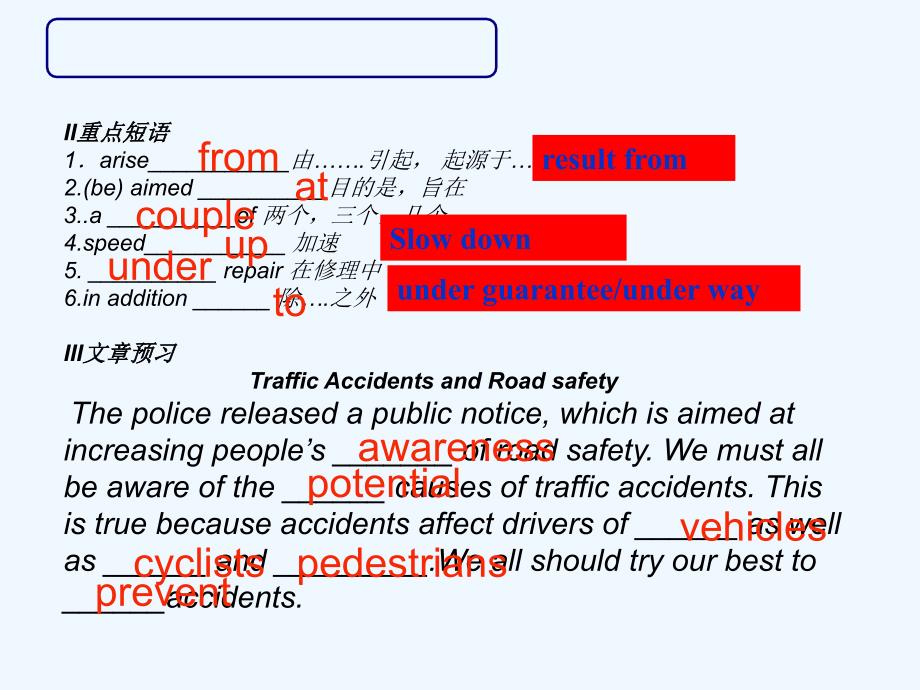 牛津译林版英语高二下册module 7《unit 4 public transport》ppt课件之一_第3页