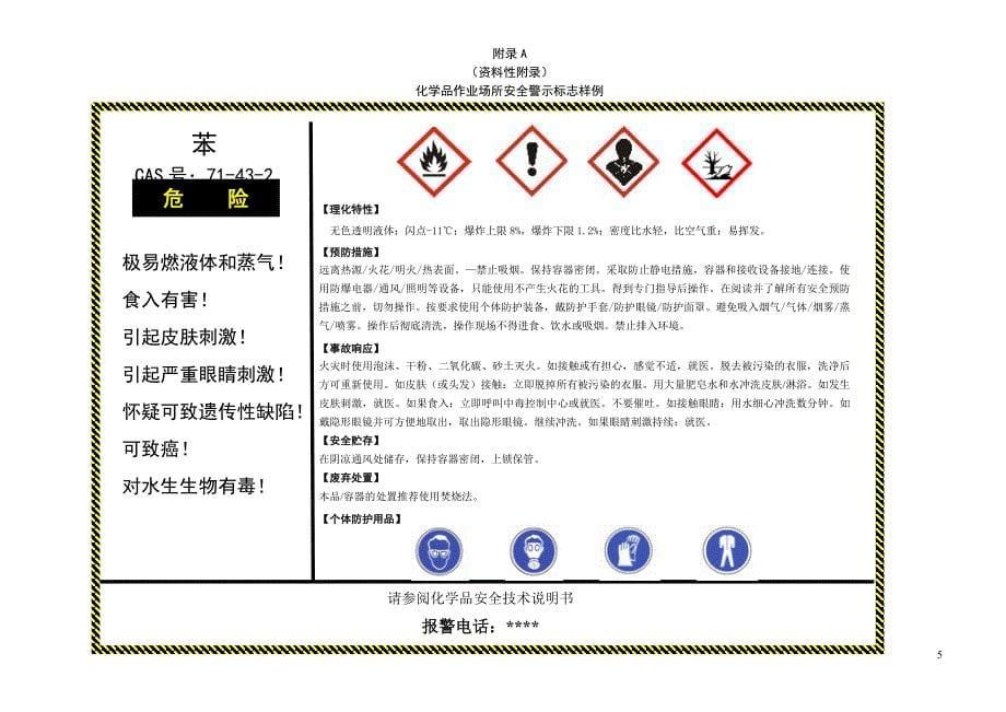 化学品作业场所安全警示标志规范(aq-3047—2013)_第5页