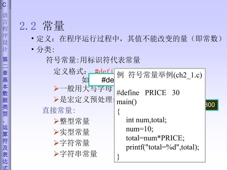 c语言课件(王曙燕)chp2基本数据类型、运算符及表达式_第5页