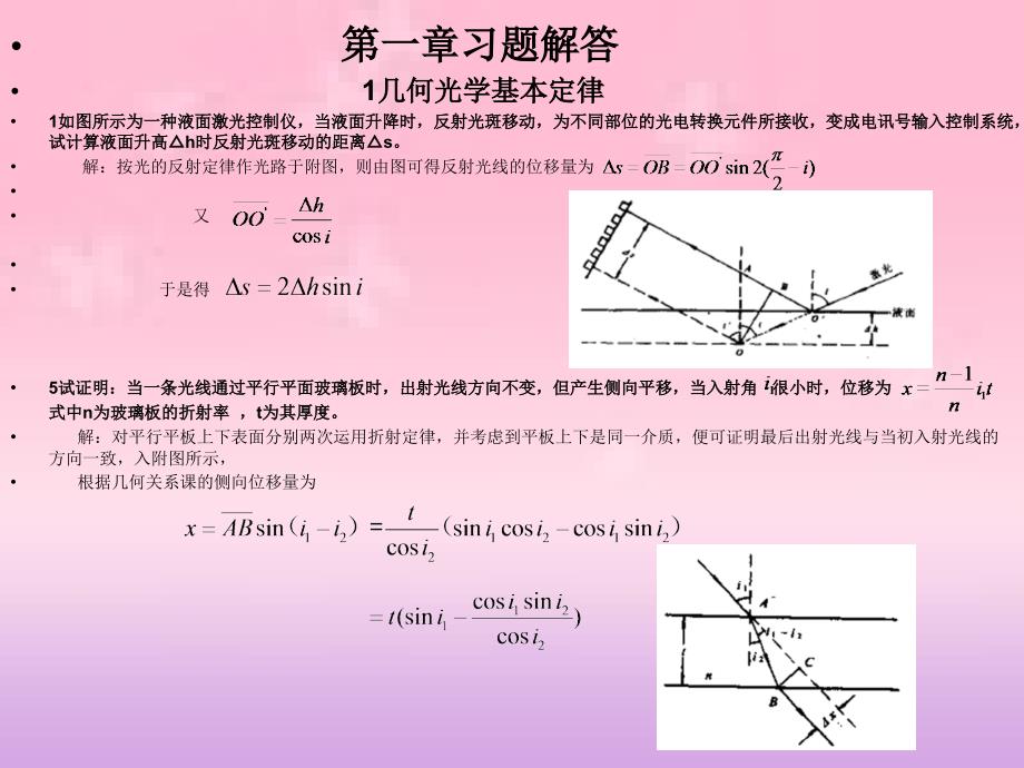 【5A版】大学物理光学第一章答案_第1页