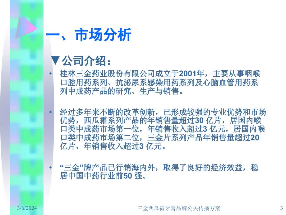 金西瓜霜牙膏品牌公关传播方案_第3页