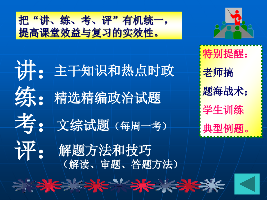 高三政史地]2013届高三政治二轮复习讲座ppt构建以单元为核心的主干知识内在联系_第4页