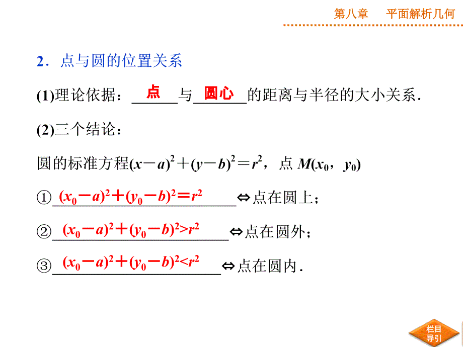 2015优化方案(高考总复习)新课标湖北理科第八章第3课时_第4页