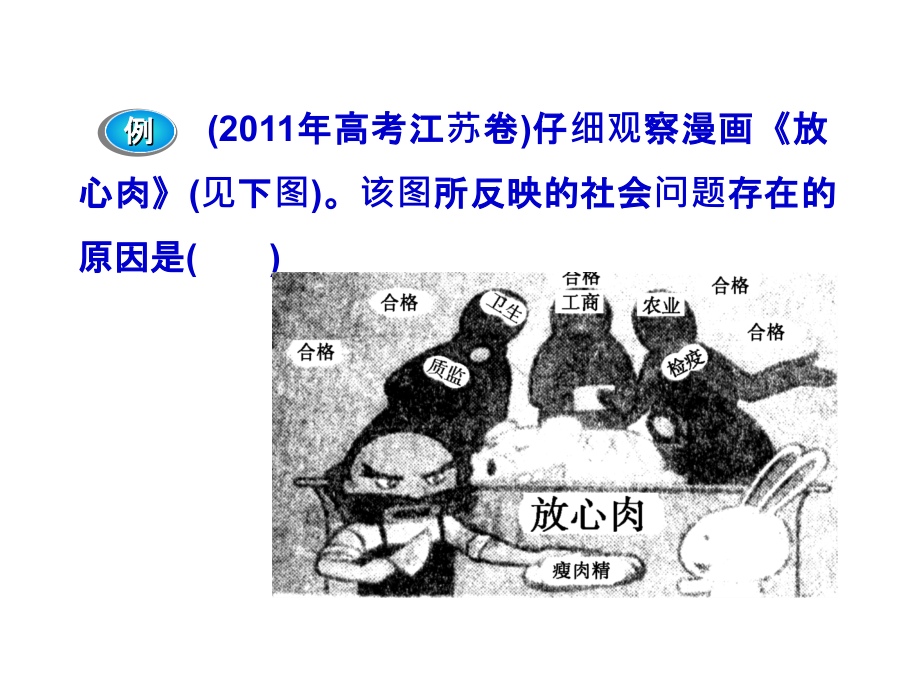 届高考政治二轮专题复习课件：选择题题型突破与思维建模_第4页