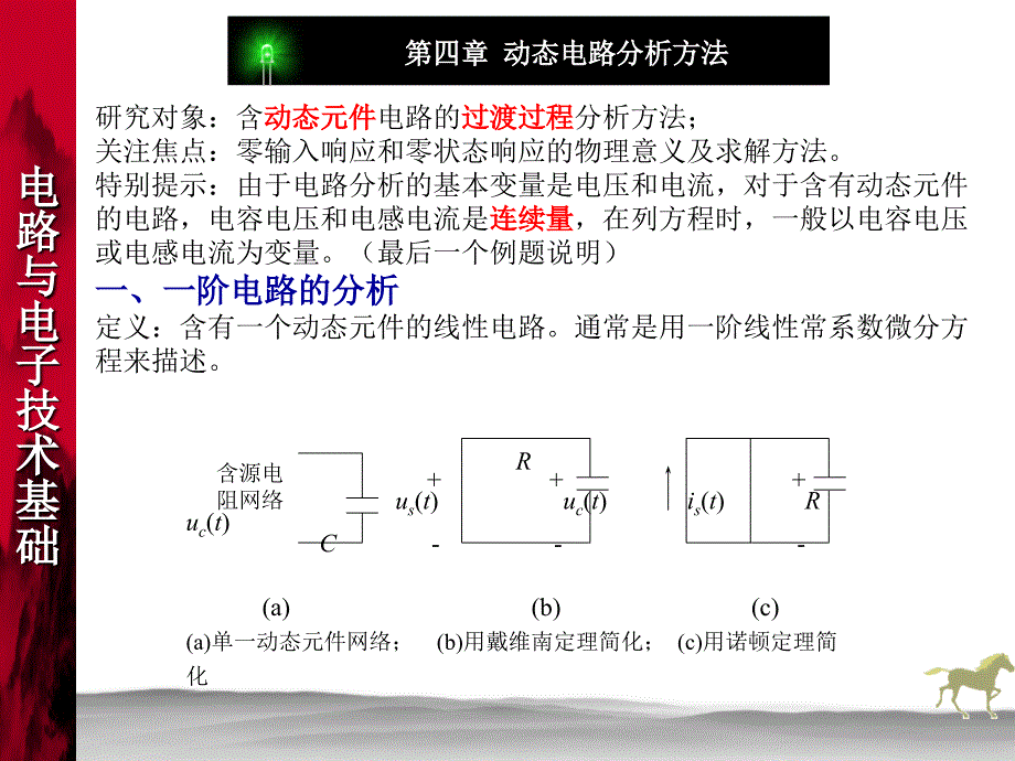 动态电路分析方法第一节一阶电路的分析411一阶_第2页