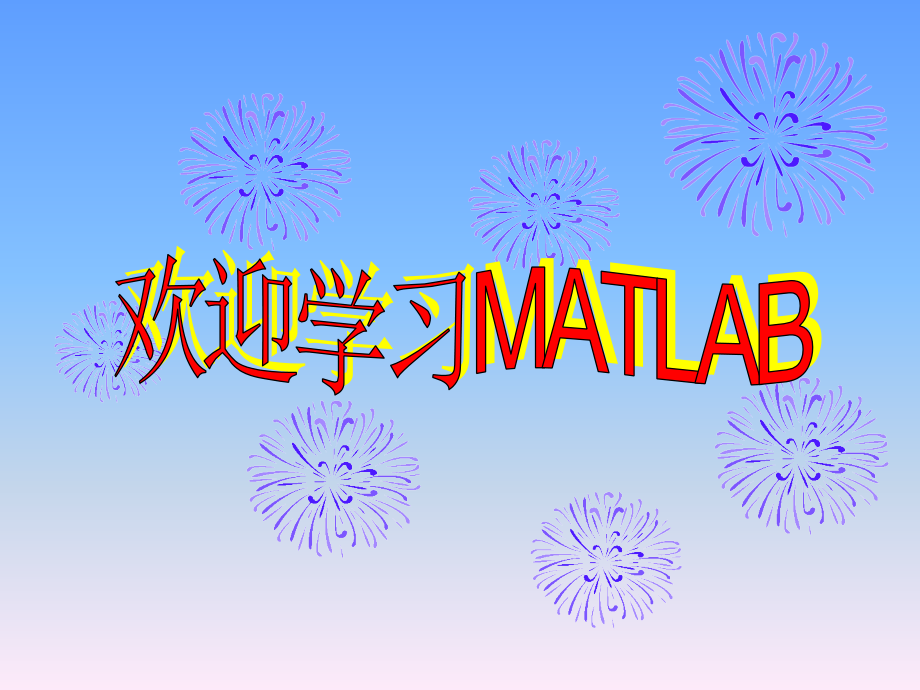 matlab1(基础语言)_第1页