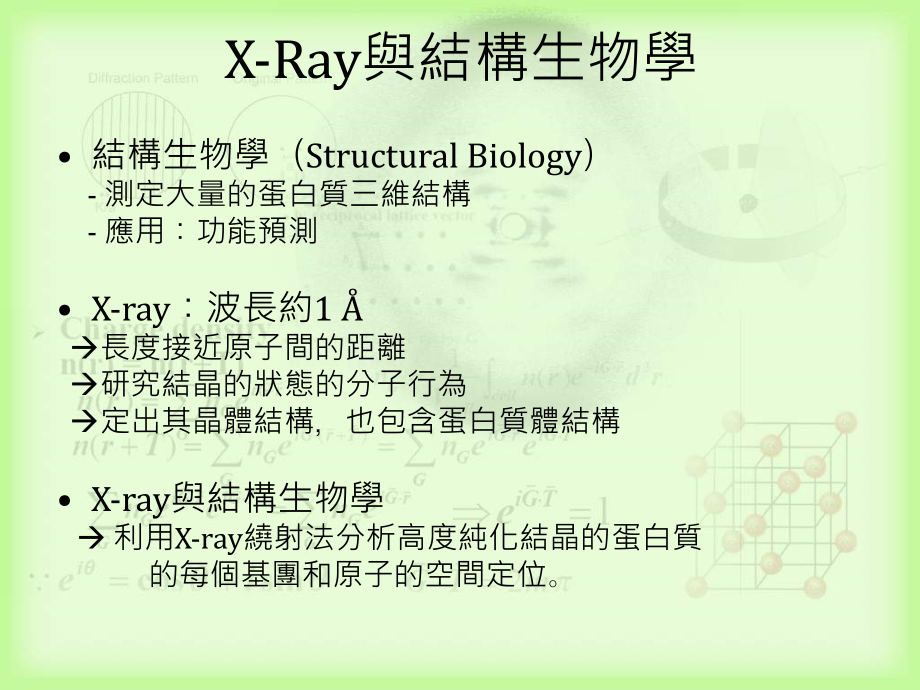 《xray与结构生物》ppt课件_第3页