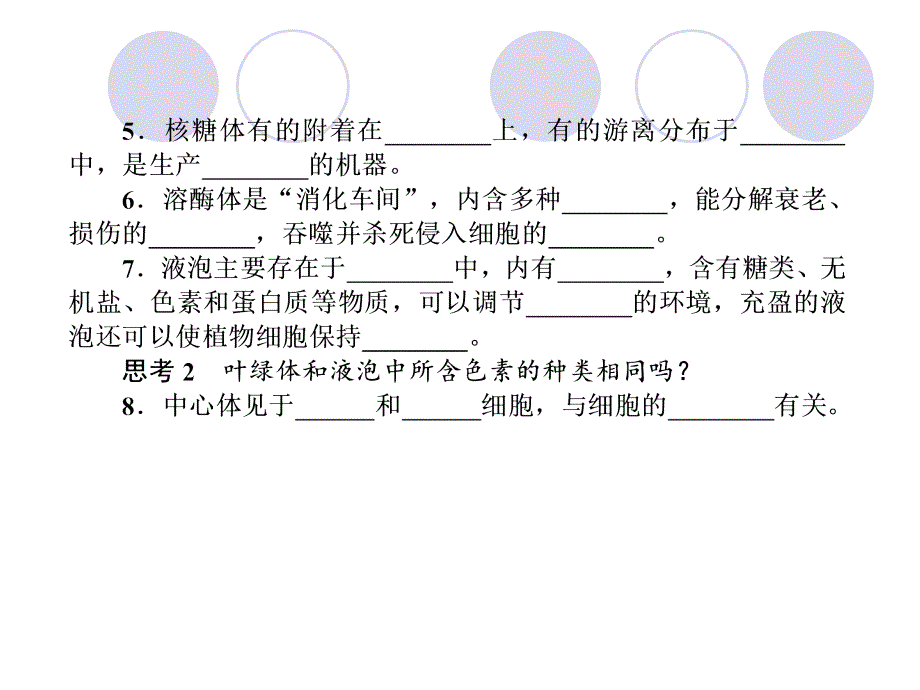 届高三生物一轮知识精讲课件：1.3.2细胞器——系统内的分工合作_第3页