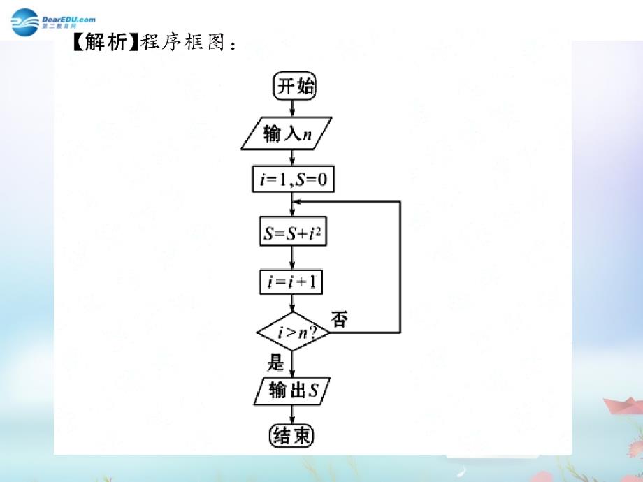 高中数学 第二章 算法初步 典例导析循环语句课件 北师大版必修_第2页