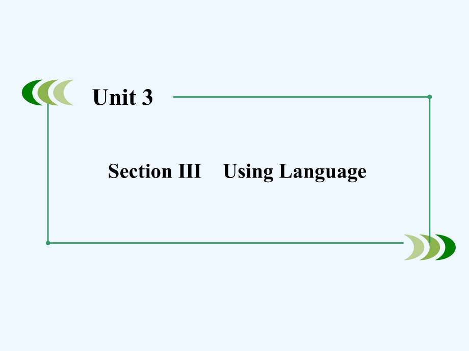 高中英语 unit3 section3 using language课件 新人教版必修2_第3页