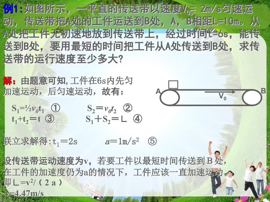 【5A版】传送带问题的分析_第5页