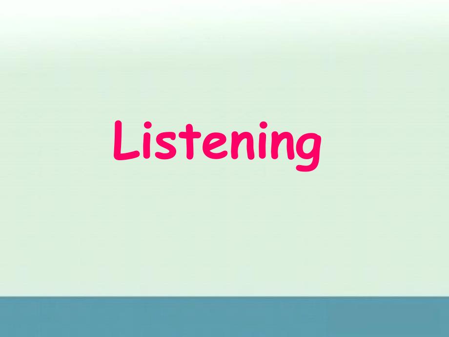 《listening》：课件八（22张ppt）（人教版必修1）_第2页