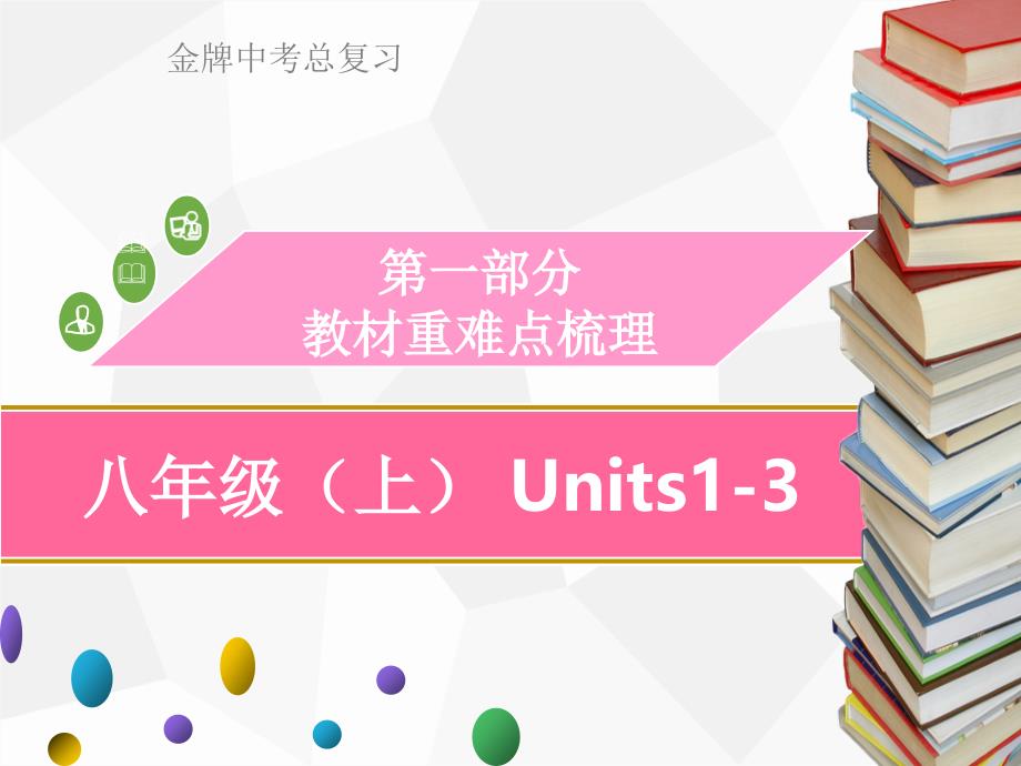 广东省中考英语复习课件：第1部分 八年级（上）units1-3_第1页