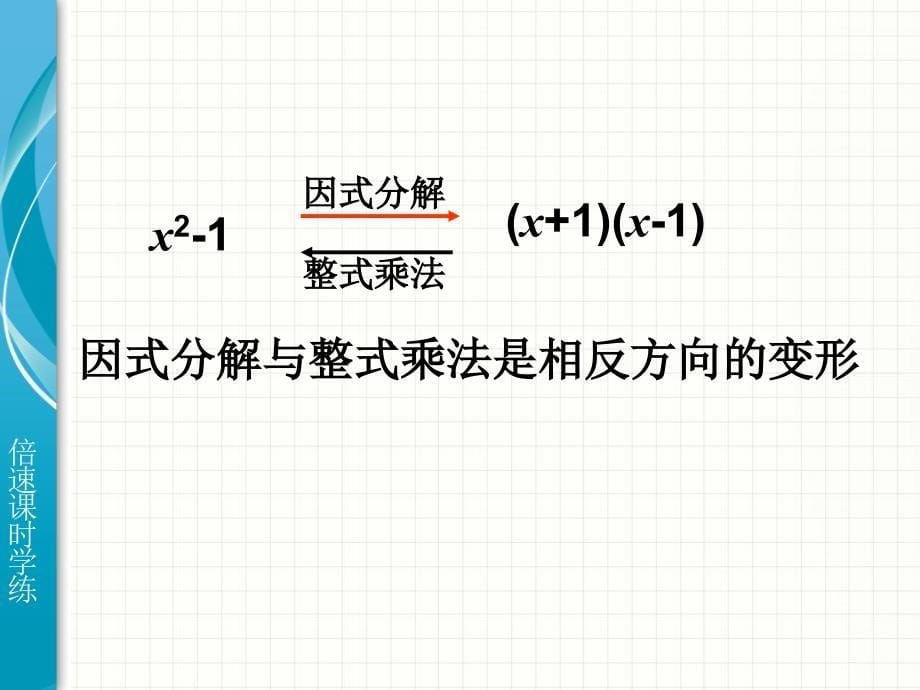 （人教版）八年级数学上册课件：14.3因式分解（第1课时）_第5页