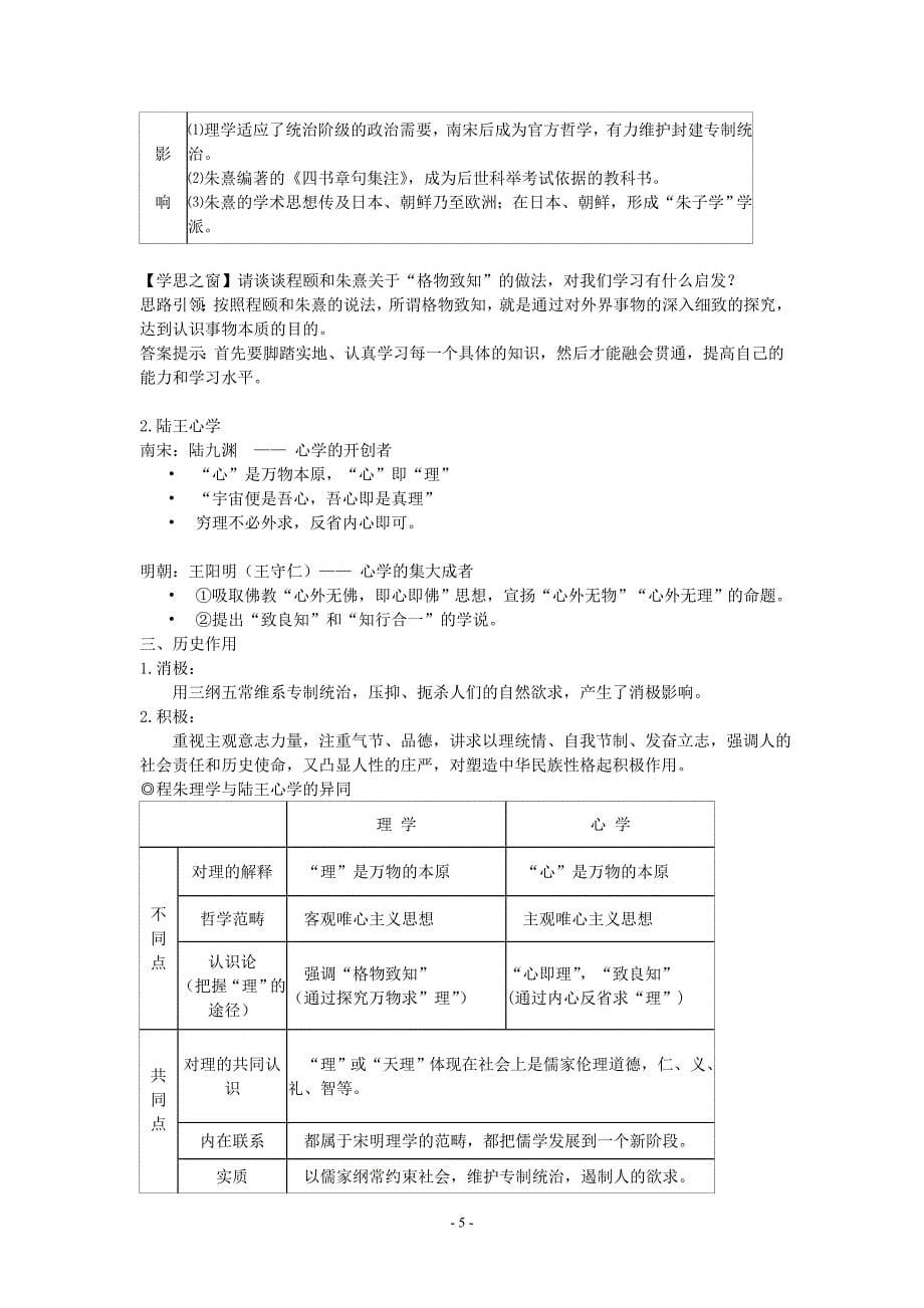 必修3知识体系(整合版)_第5页