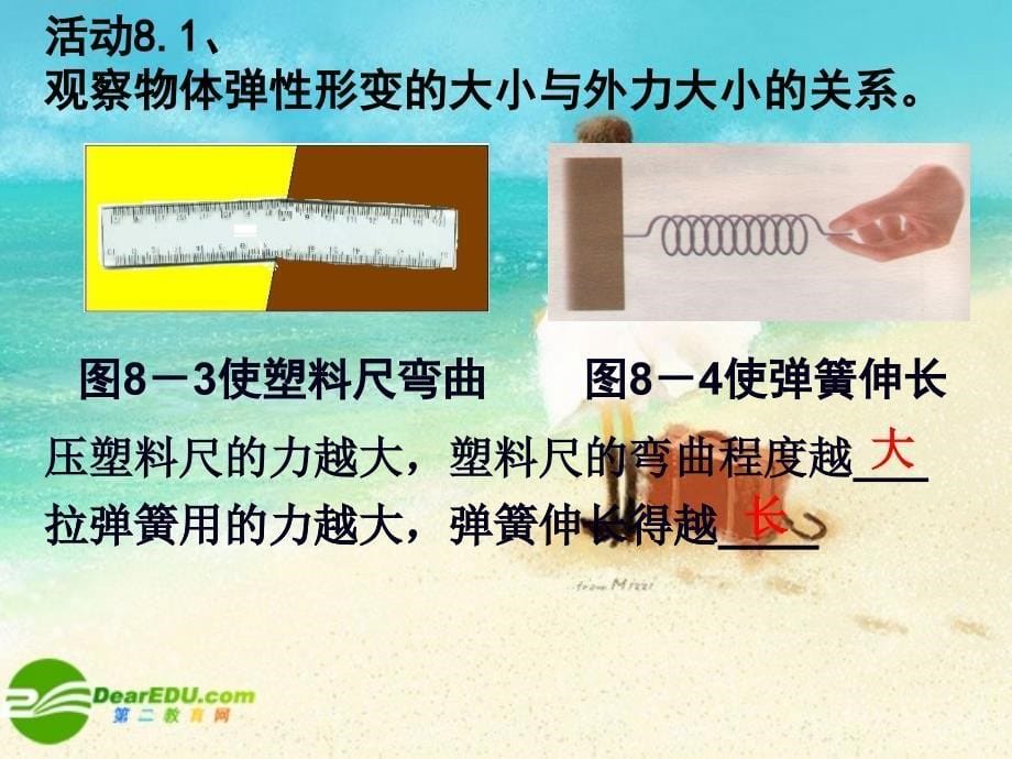 苏科版八年级物理8.1力弹力_第5页